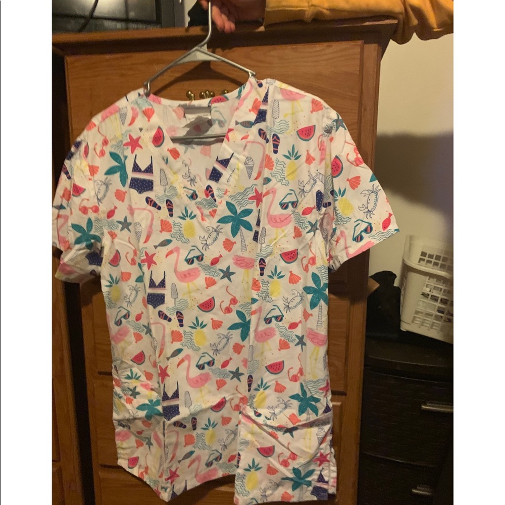 Scrub tops